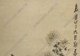 陳鴻壽國(guó)畫 秋菊草石 高清大圖下載