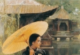 陳衍寧油畫_小園春思_高清大圖下載