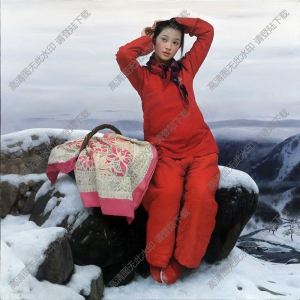 王沂東油畫_美麗鄉(xiāng)村_高清圖片下載