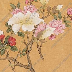 宋  佚名《古代花鳥長卷》國畫高清大圖下載