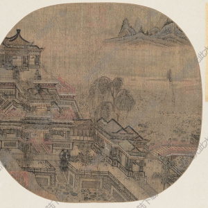 宋 佚名《江山殿閣圖》國(guó)畫(huà)高清大圖下載