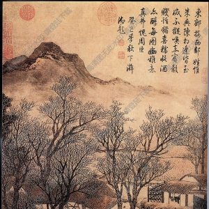 明 周臣《毛詩(shī)圖》國(guó)畫高清大圖下載