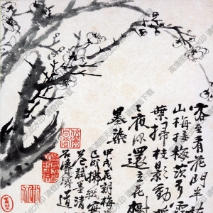 清 石濤《花鳥圖》-12國(guó)畫高清大圖下載
