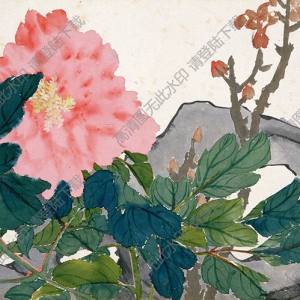 清 趙之謙《花卉圖》-1國畫高清大圖下載