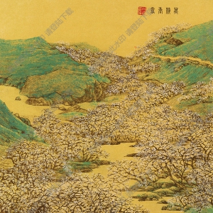 清 任熊《十萬圖冊頁》-2國畫高清大圖下載
