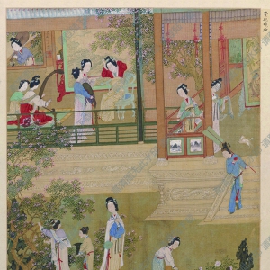 仇英_貴妃曉?shī)y_超高清_百度云網(wǎng)盤(pán)下載
