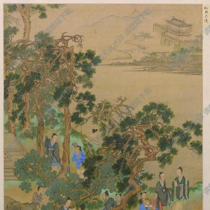 仇英_松林六逸_超高清_百度云網(wǎng)盤(pán)下載
