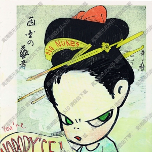 日本 奈良美智油畫(huà)82高清圖片下載