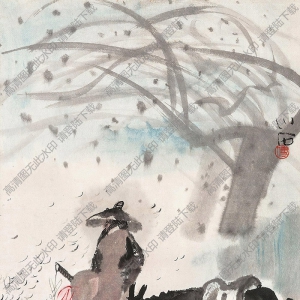 傅小石國(guó)畫 行旅圖 高清大圖下載