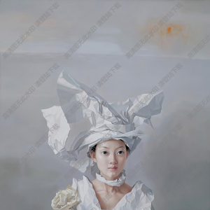 曾傳興油畫(huà)作品 紙新娘 灰色天際 高清下載