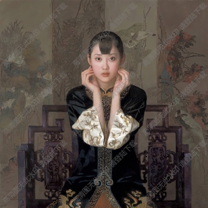 陳衍寧油畫_遠去的風華_高清大圖下載