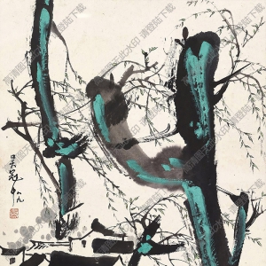 吳冠中國(guó)畫_江南風(fēng)景_高清大圖下載