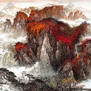 國(guó)畫名作_紅運(yùn)當(dāng)頭福運(yùn)來(lái)_高清大圖下載