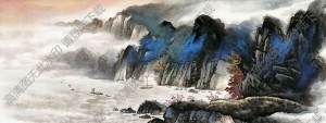 國(guó)畫名作_長(zhǎng)江萬(wàn)里圖_高清大圖下載