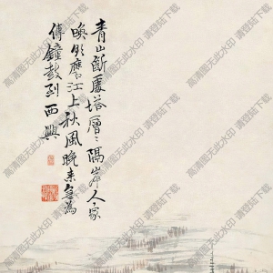 吳滔作品 山水畫22 高清大圖下載