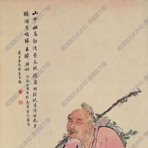 蔡嘉國(guó)畫 采花圖 高清大圖下載