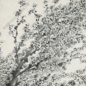 石濤國(guó)畫(huà) 梅花 高清大圖下載
