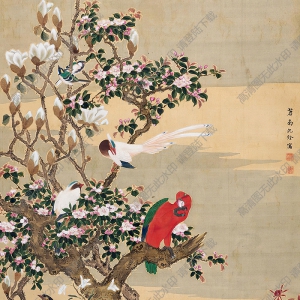 沈銓作品 花鳥(niǎo) (6) 高清大圖下載