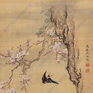 沈銓作品 花鳥(niǎo) (12) 高清大圖下載