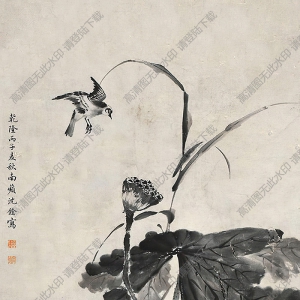 沈銓作品 花鳥(niǎo) (14) 高清大圖下載