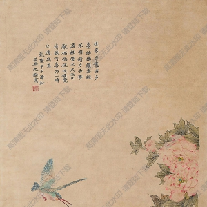 沈銓作品 花鳥(niǎo) 高清大圖下載