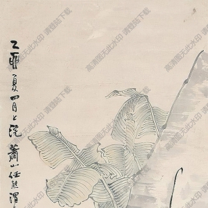 任熊國畫 人物 (6) 高清大圖下載
