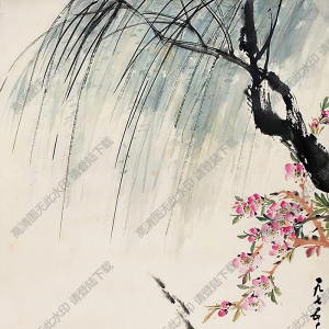 應(yīng)野平國(guó)畫 春意 高清大圖下載