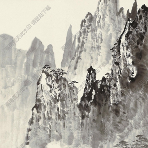 應(yīng)野平國畫 山水 (6) 高清大圖下載