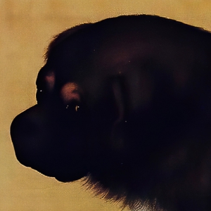 郎世寧_十駿犬圖04_蒼猊_高清名畫下載