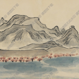 齊白石_23開借山圖冊(cè)05_高清大圖下載